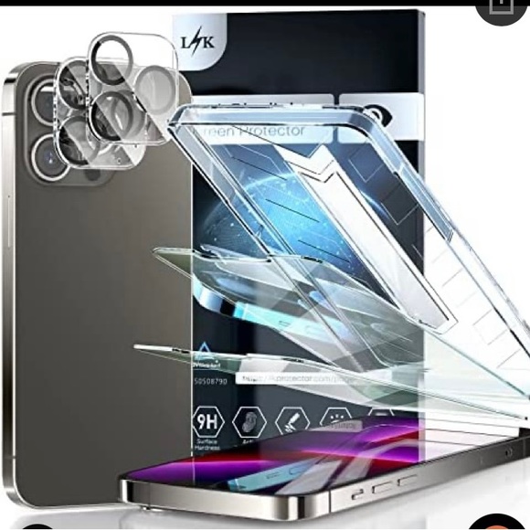 NWT 2-Screen protector2-Camera Lens protector for IPhone 13-4/1-13Pro/4-13ProMax - Picture 3 of 9